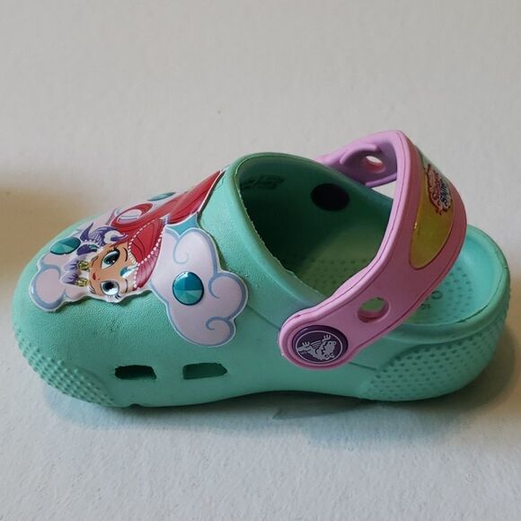 RARE HTF Shimmer & Shine light up Crocs - Picture 3 of 6